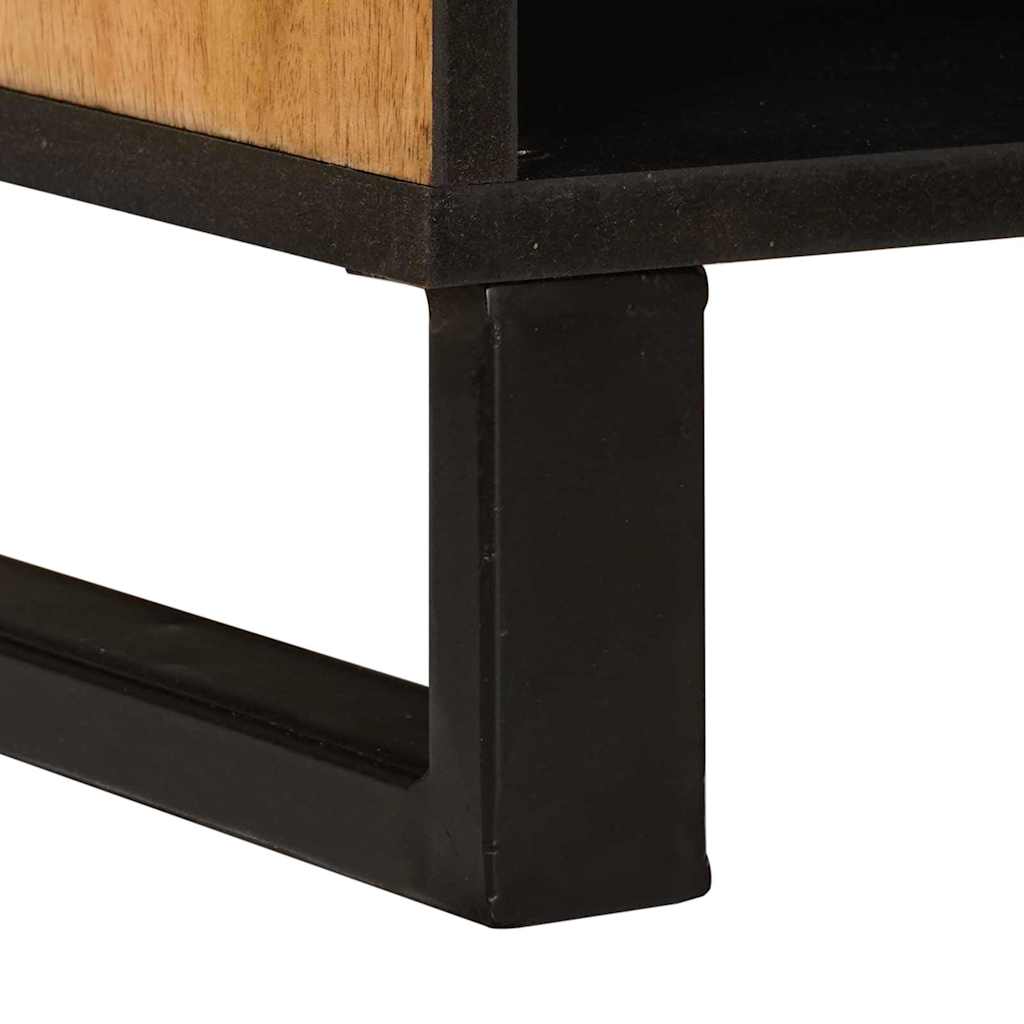 TV ormar s ladicama Smeđa 100 x 33 x 46 cm Čvrsto drvo manga