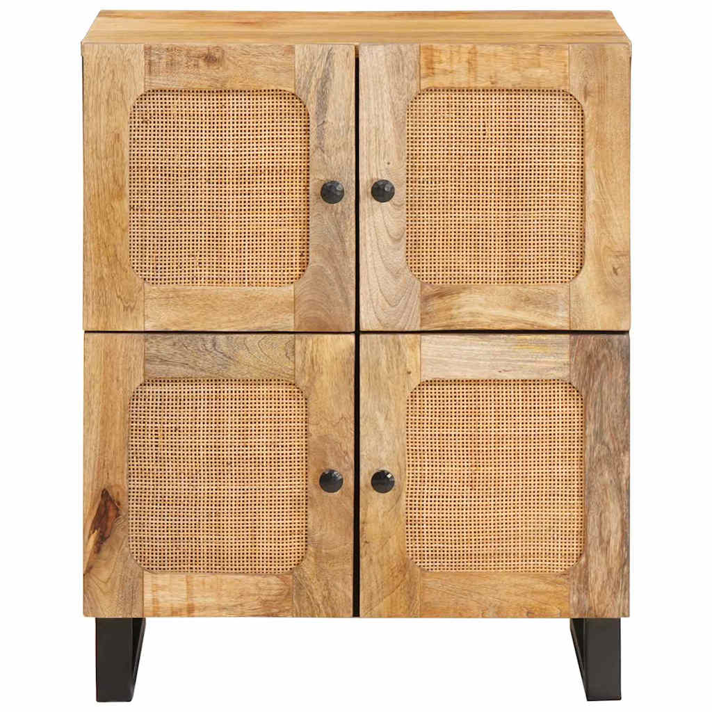 Kreveta s pohranom Smeđa 60 x 33 x 75 cm Čvrsto drvo manga
