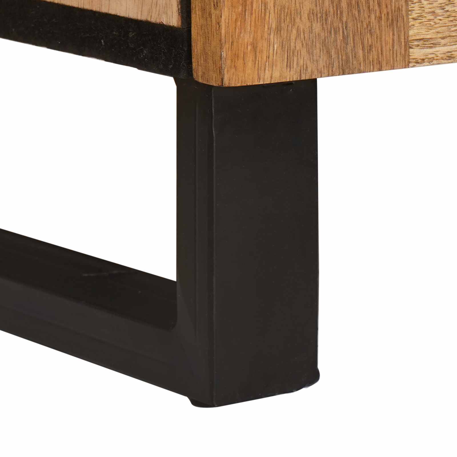 Highboard s ladicama Smeđa 40 x 33 x 110 cm Čvrsto drvo manga