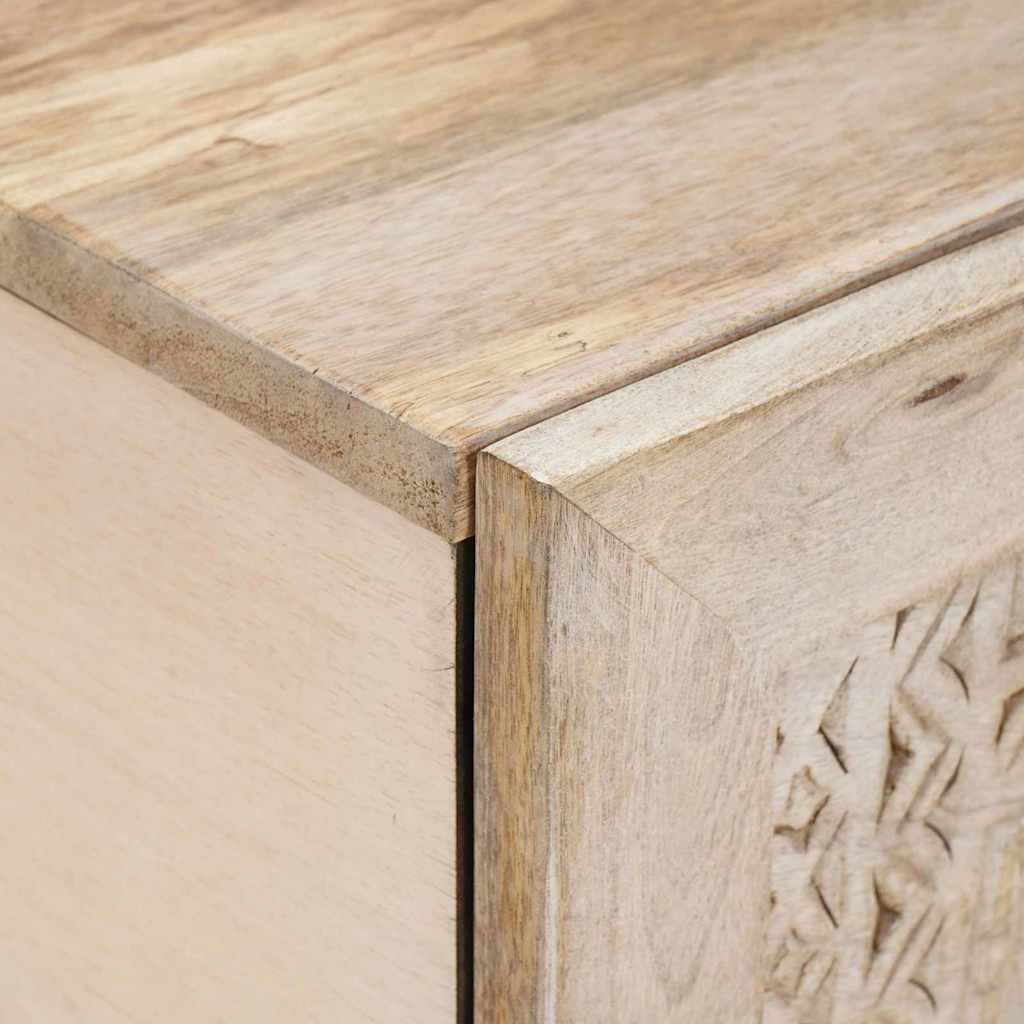 Kava Stol Bijela 80 x 54 x 40 cm Konstruirano drvo