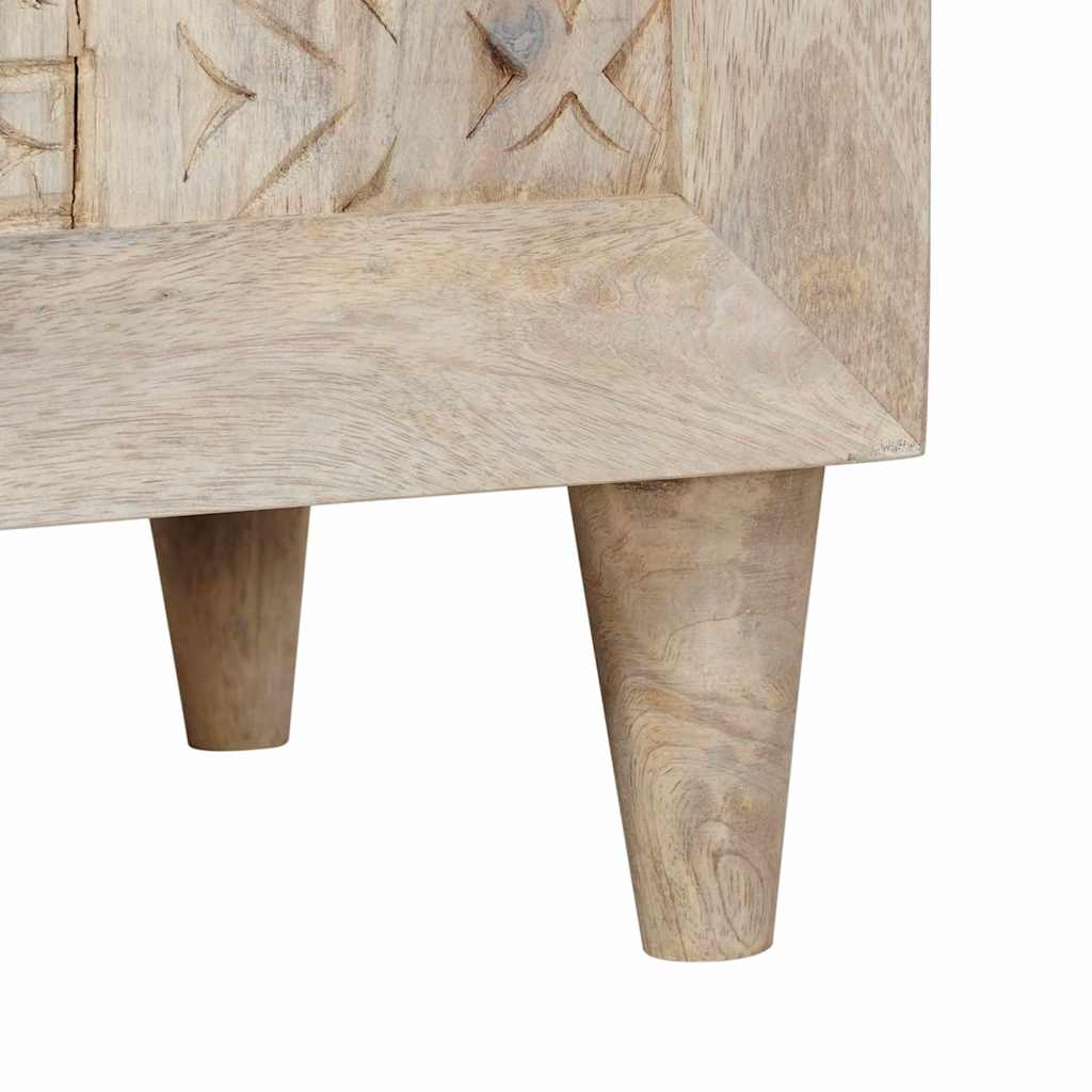 Noćni ormar Bijela 50 x 33 x 60 cm Konstruirano drvo