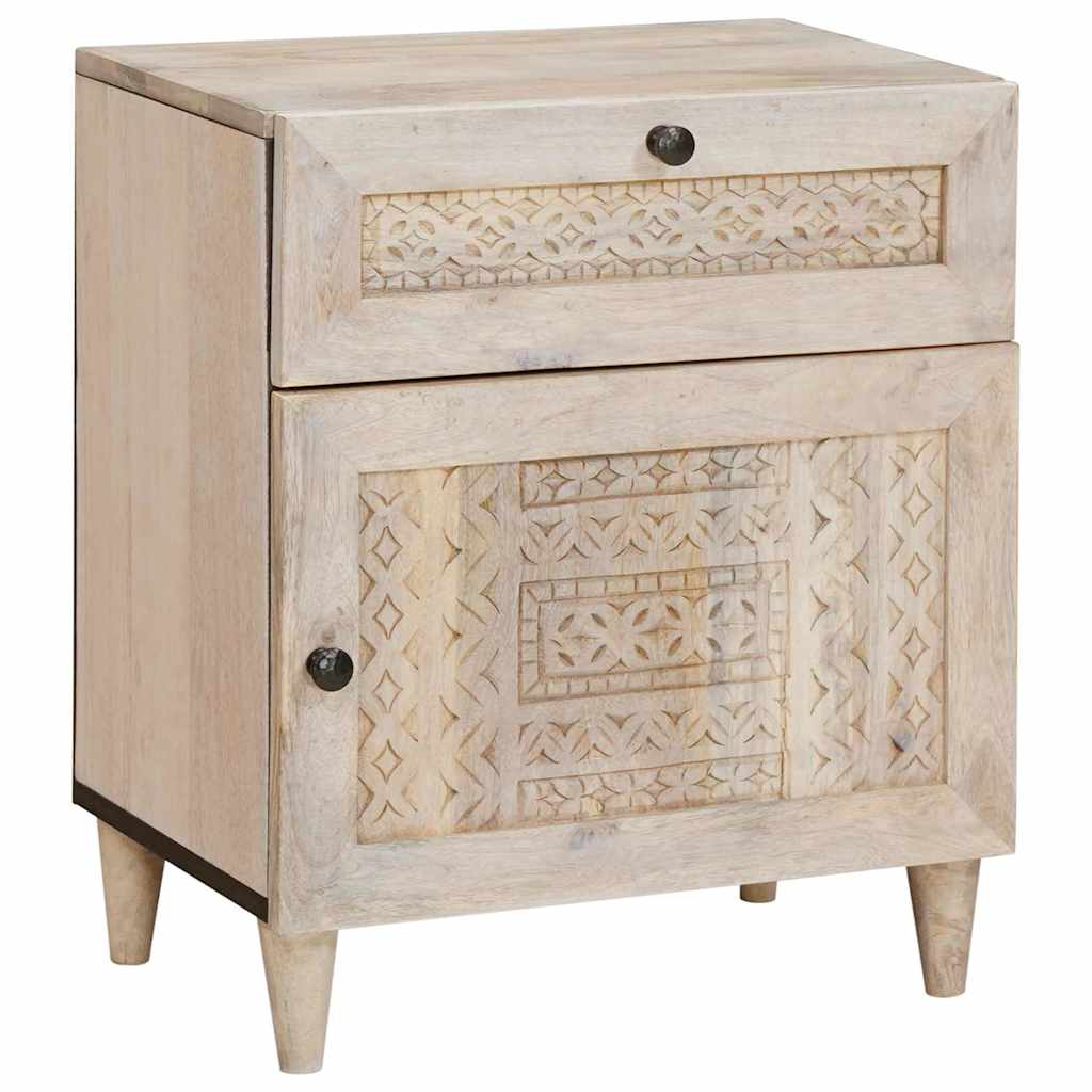 Noćni ormar Bijela 50 x 33 x 60 cm Konstruirano drvo