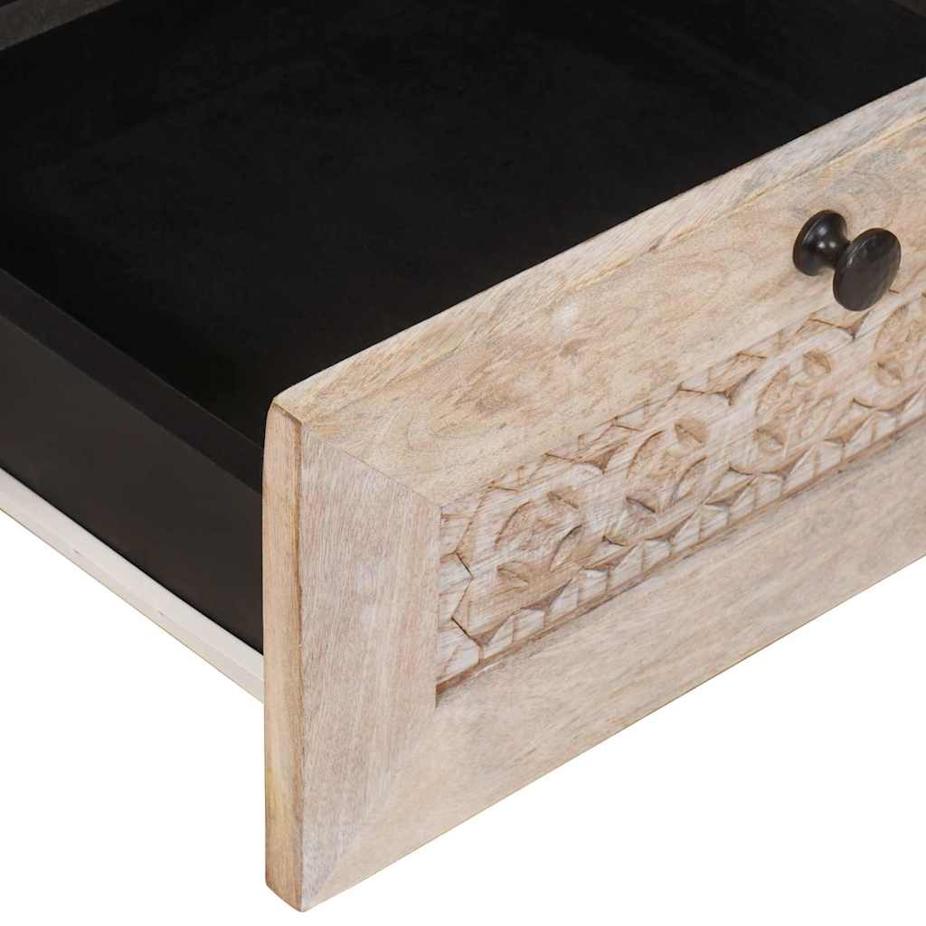 Kava Stol Bijela 80 x 54 x 40 cm Konstruirano drvo