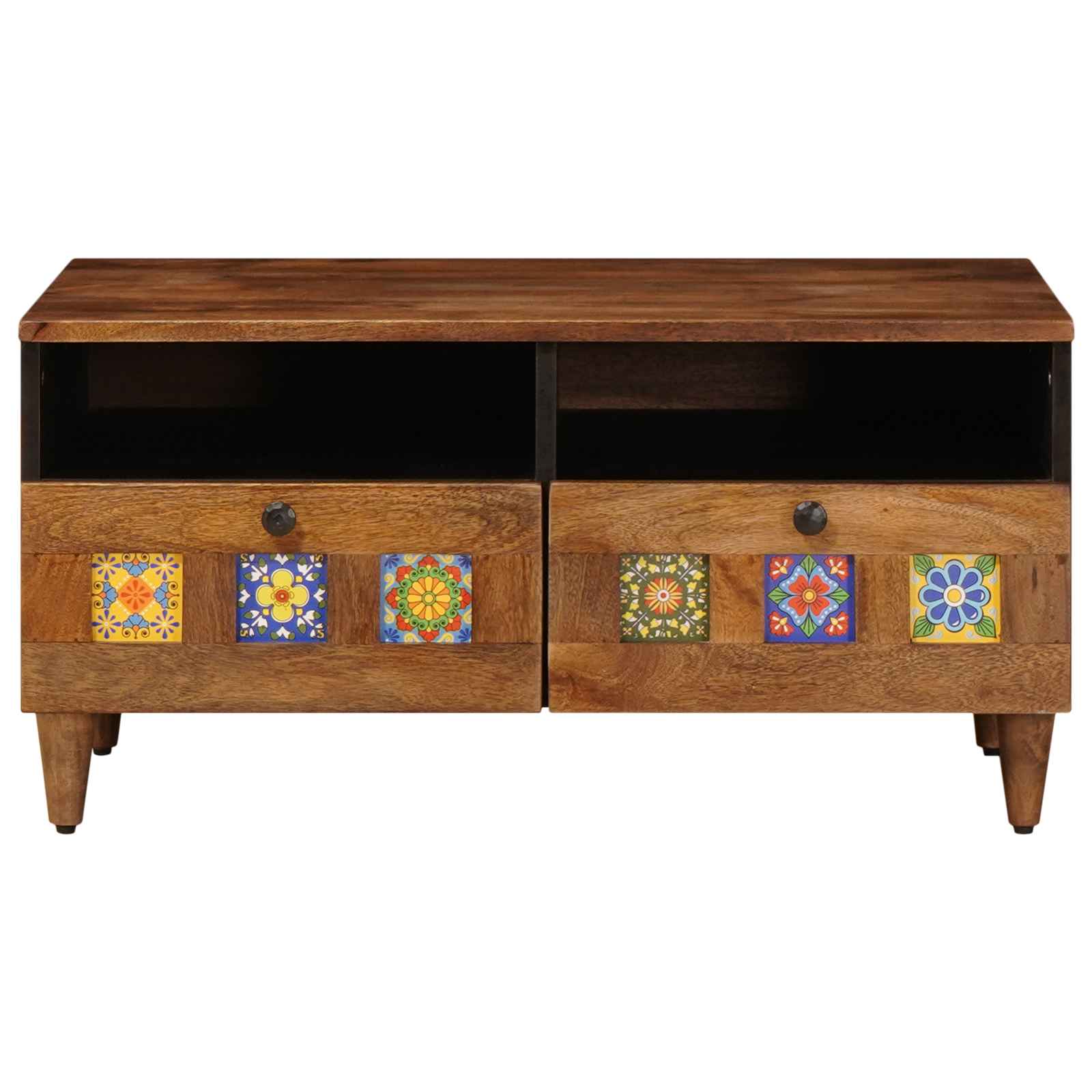 TV ormar s ladicama Orah 70 x 33 x 46 cm Čvrsto drvo manga