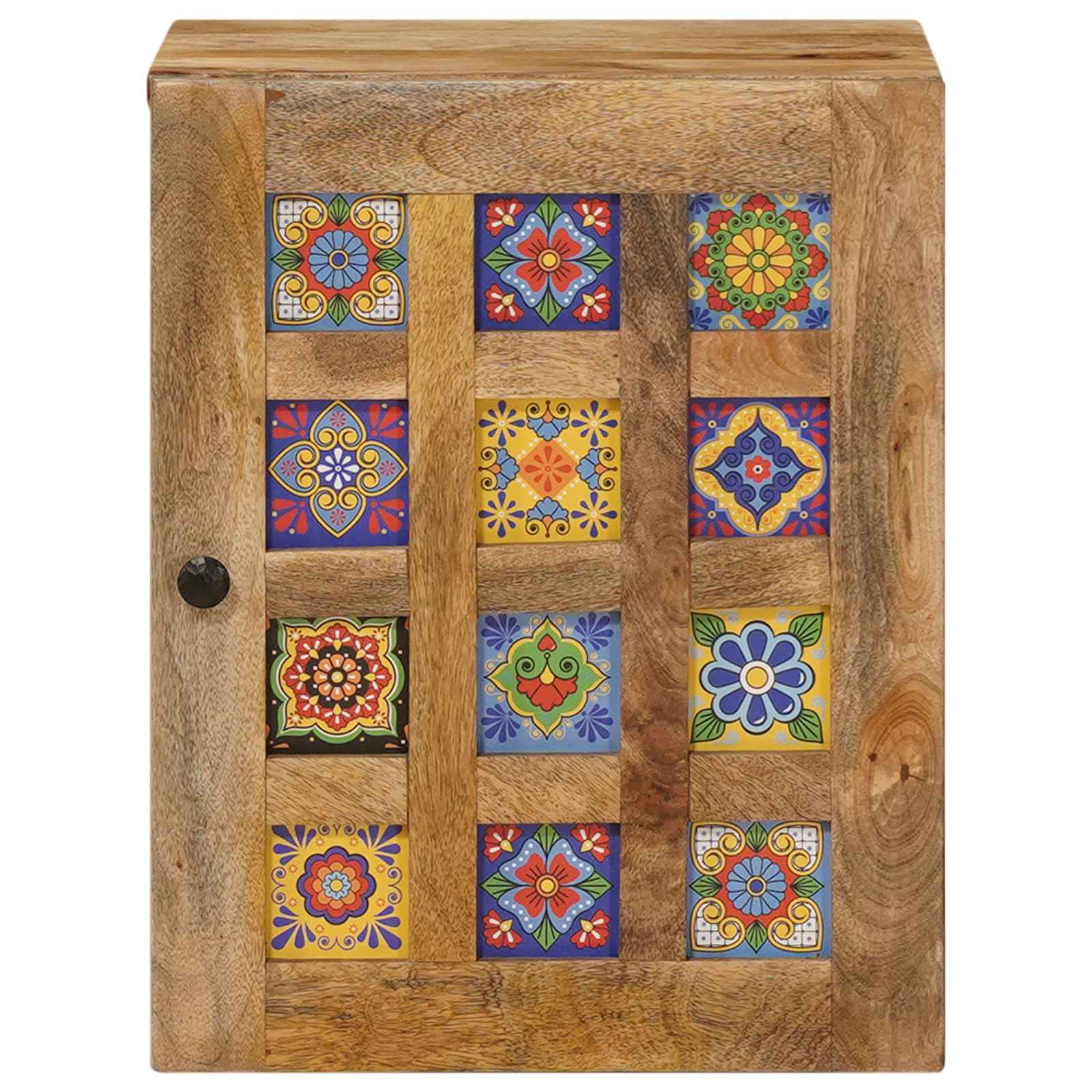 Viseći ormar za kupaonicu s pohranom Prirodna 38 x 33 x 48 cm
