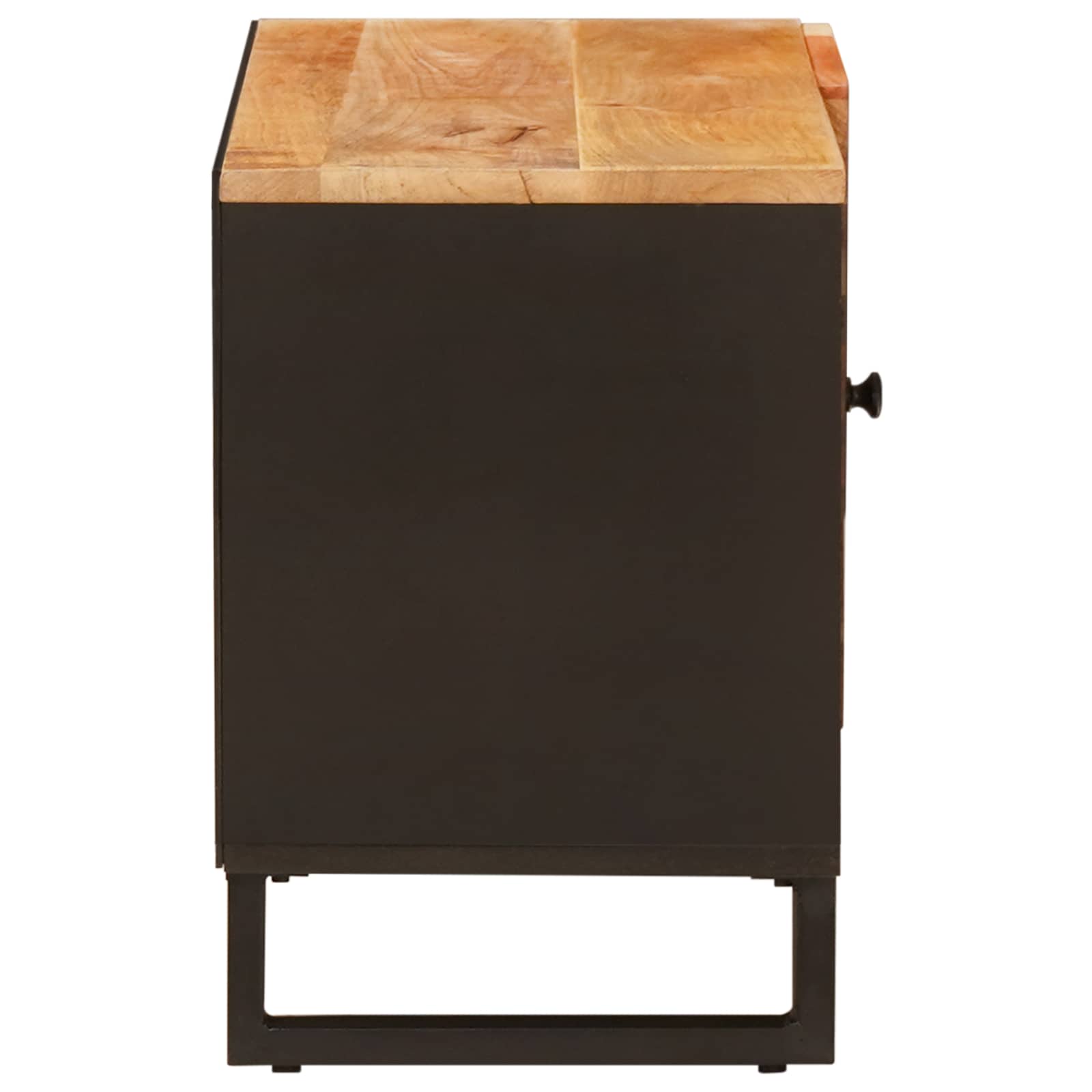 TV ormar s policom Smeđa 80 x 33 x 46 cm Čvrsto drvo manga