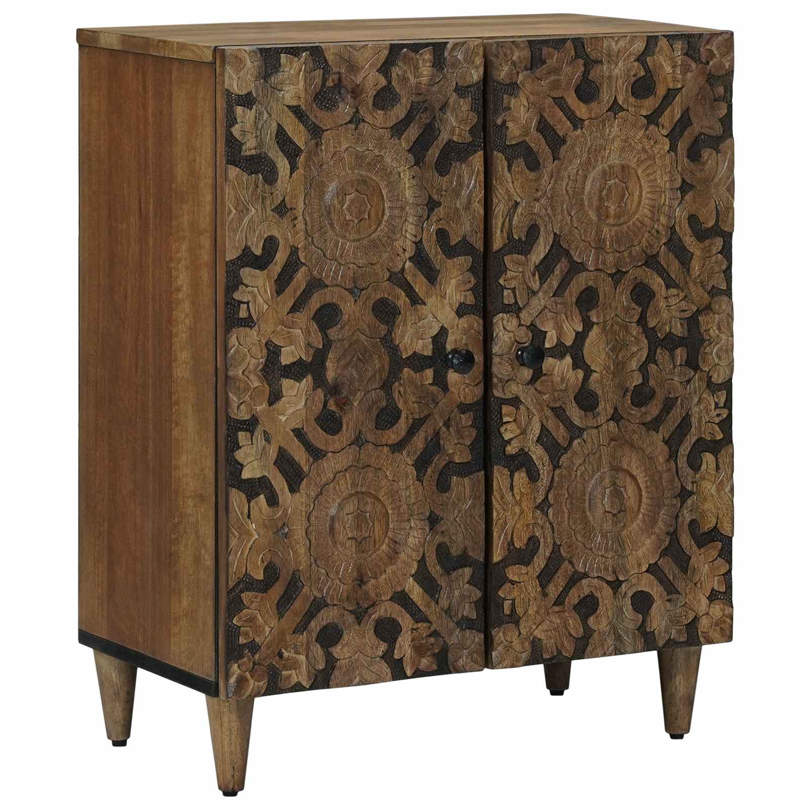 Sideboard za Pohranu Smeđa 60 x 33,5 x 75 cm Čvrsto drvo manga