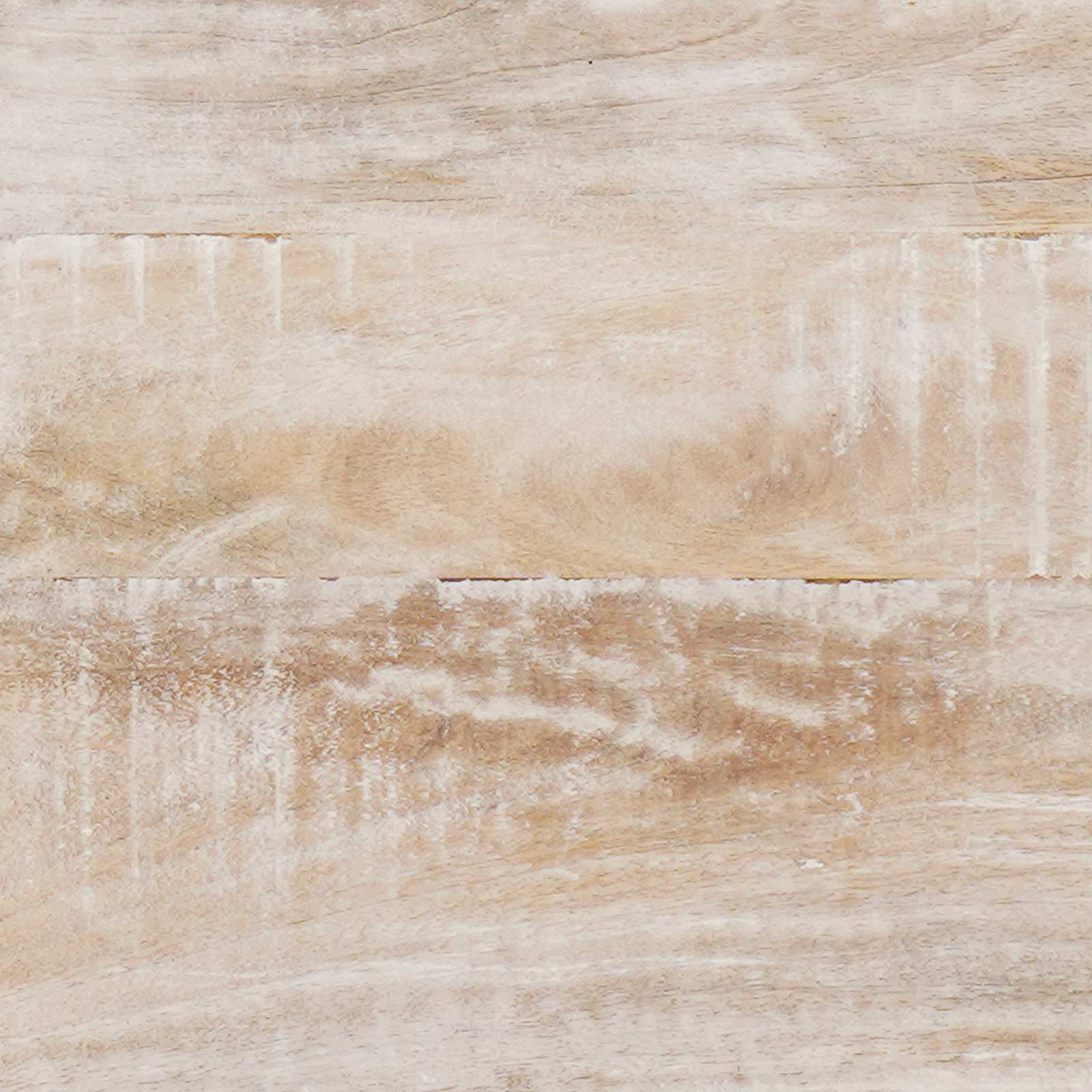 Kava Stol Bijelo 100 x 54 x 40 cm Čvrsto drvo manga