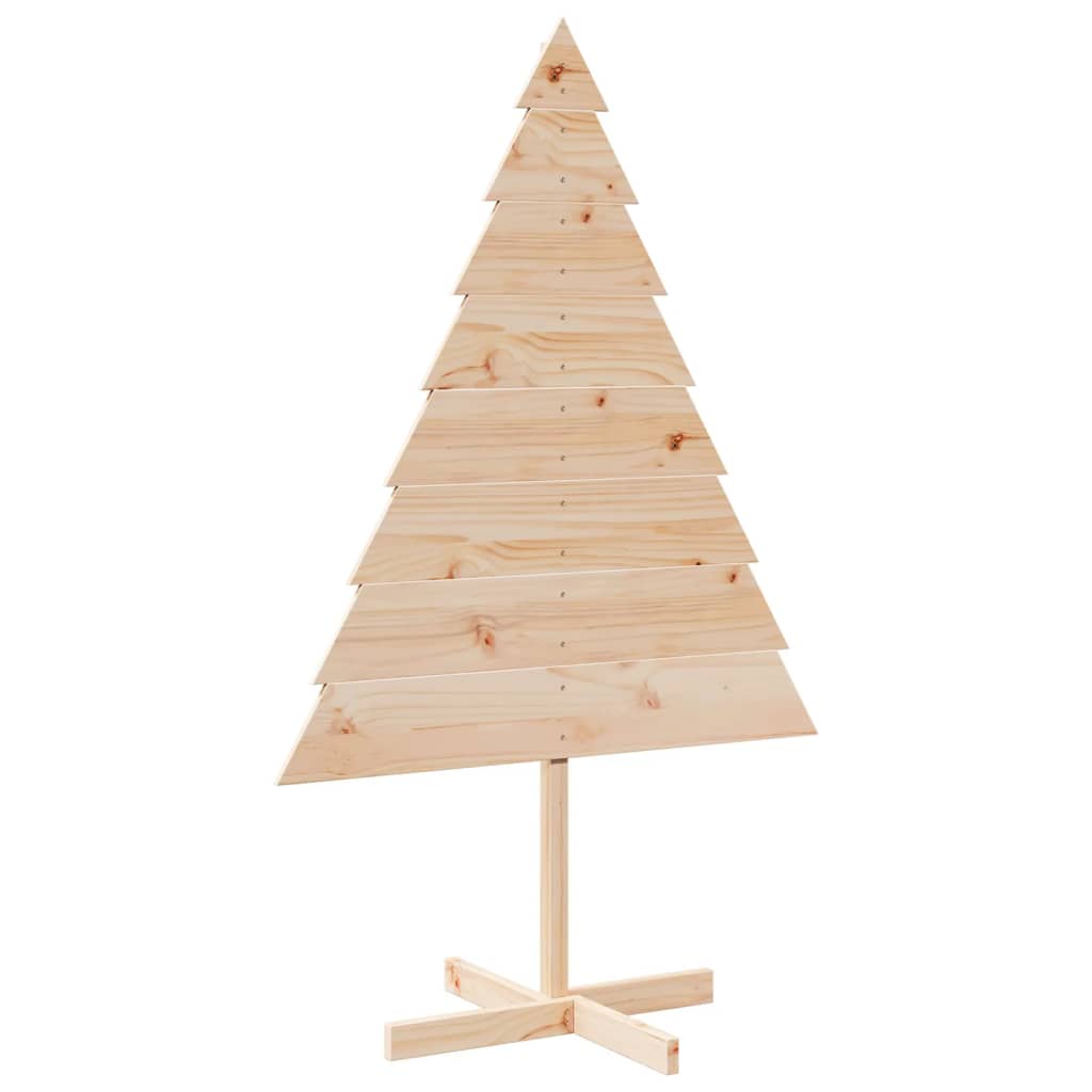 Drveno ukrasno božićno drvce 150 cm masivno drvo