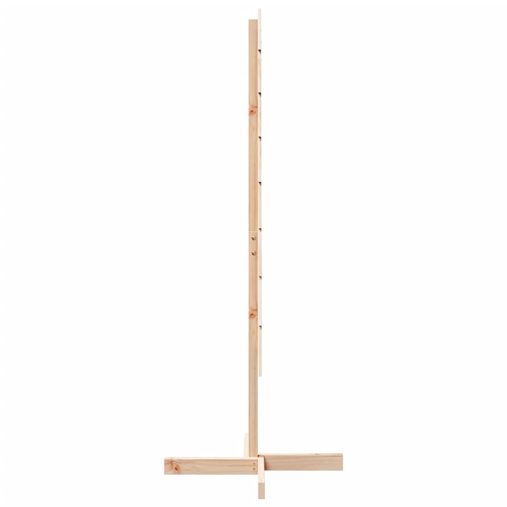 Drveno ukrasno božićno drvce 150 cm masivno drvo