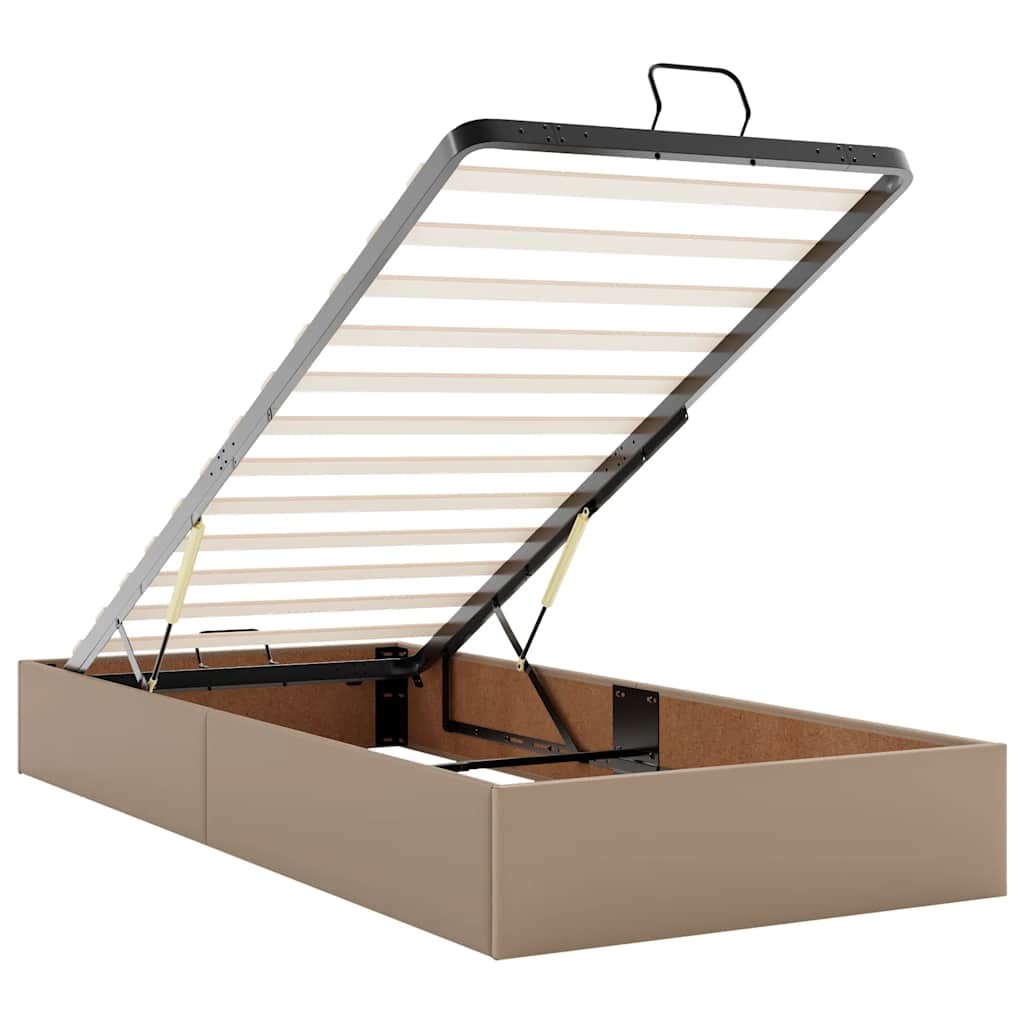 Otomanski krevet s madracima i LED 180x200 cm umjetna koža