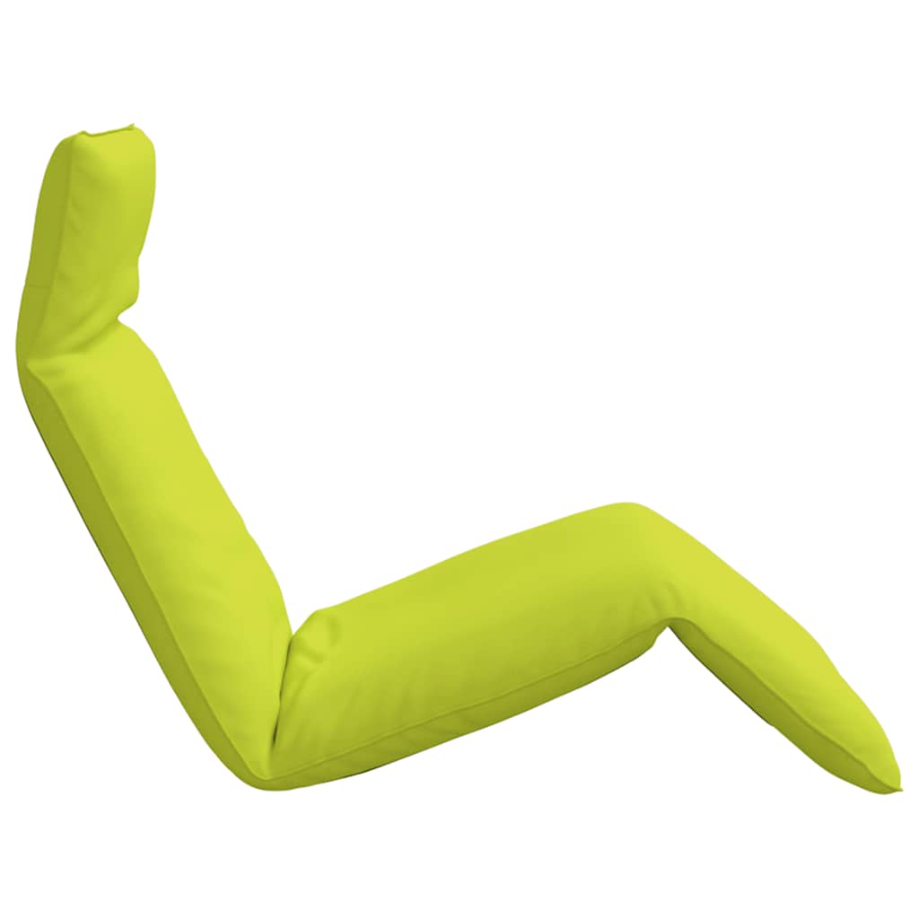 Sklopiva ležaljka za sunčanje svijetlo zelena 175x54x8,5 cm Oxford tkanina