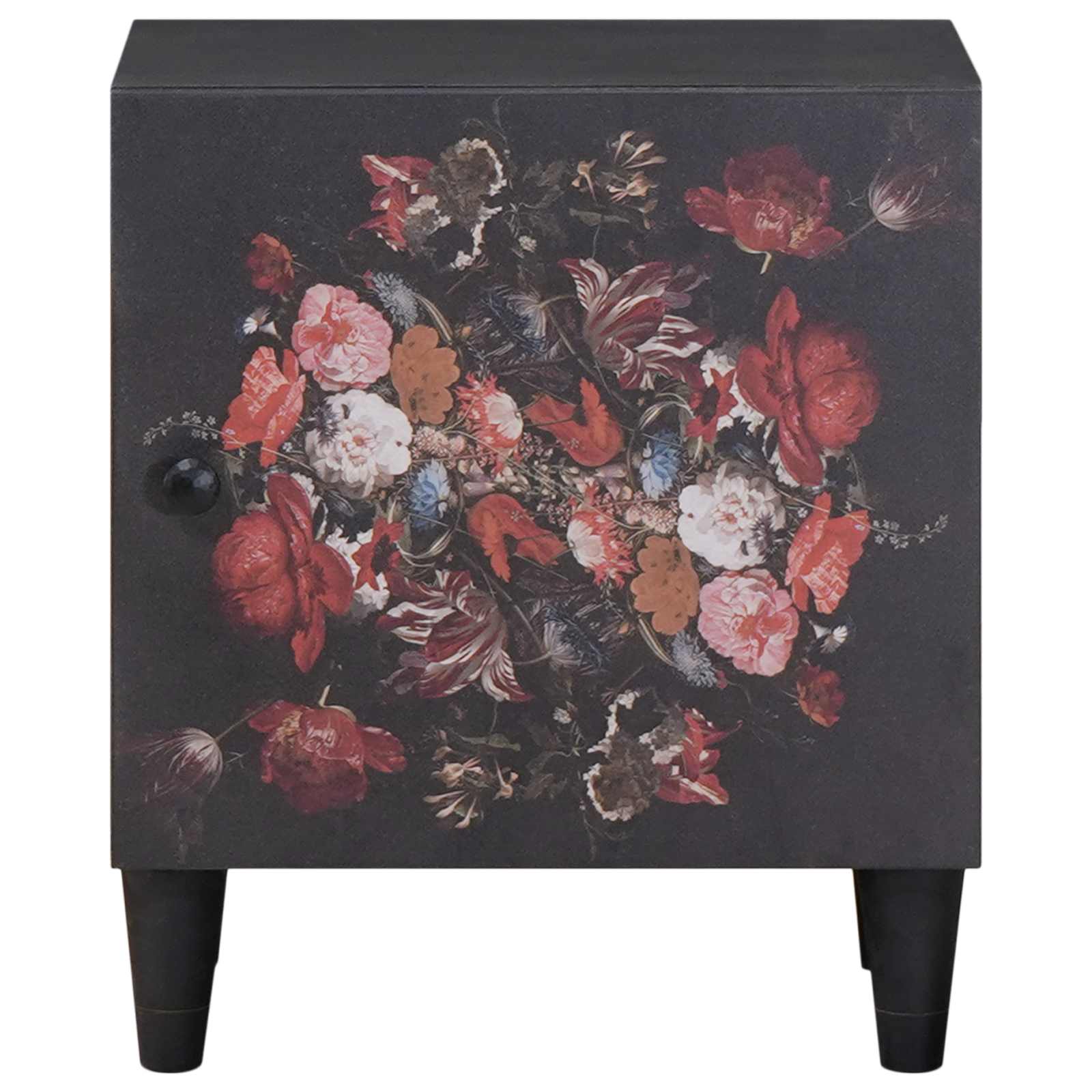 Ormarić s vratima 2 pcs Crna 40 x 33 x 46 cm Čvrsto drvo manga