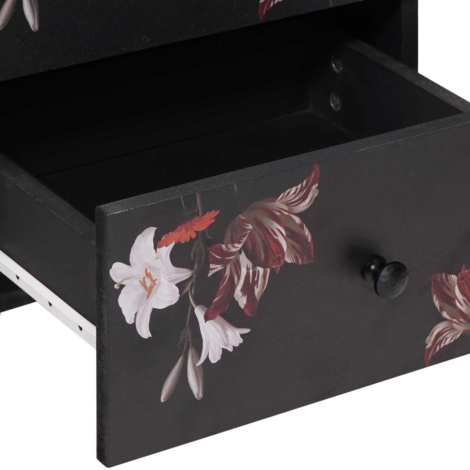 Noćni ormarić 2 pcs Smeđa 40 x 33,5 x 46 cm Čvrsto drvo manga