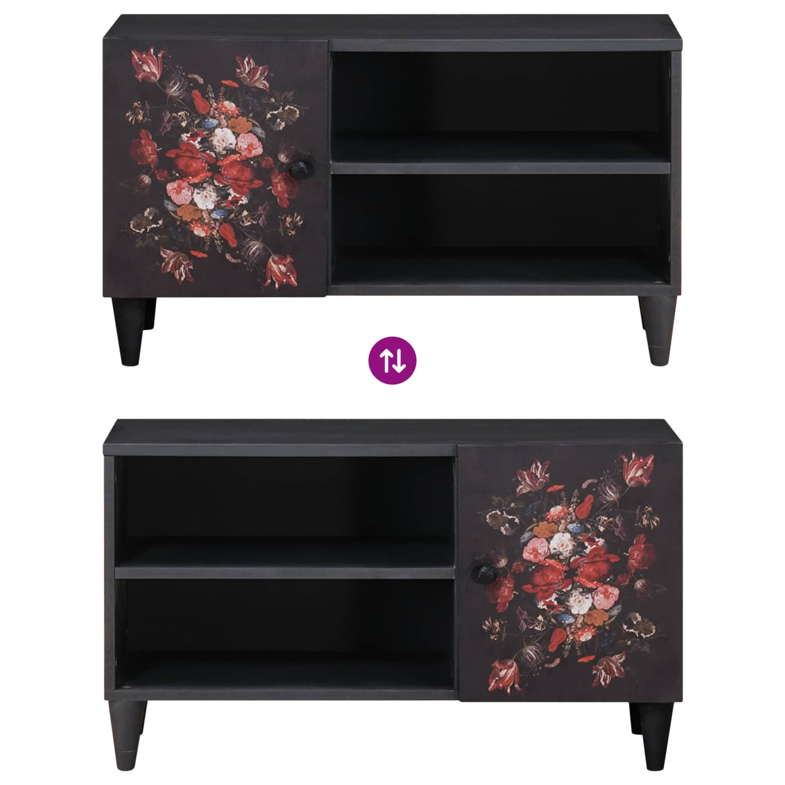 Ormari za skladištenje s pohranom Šareni 80 x 31,5 x 46 cm