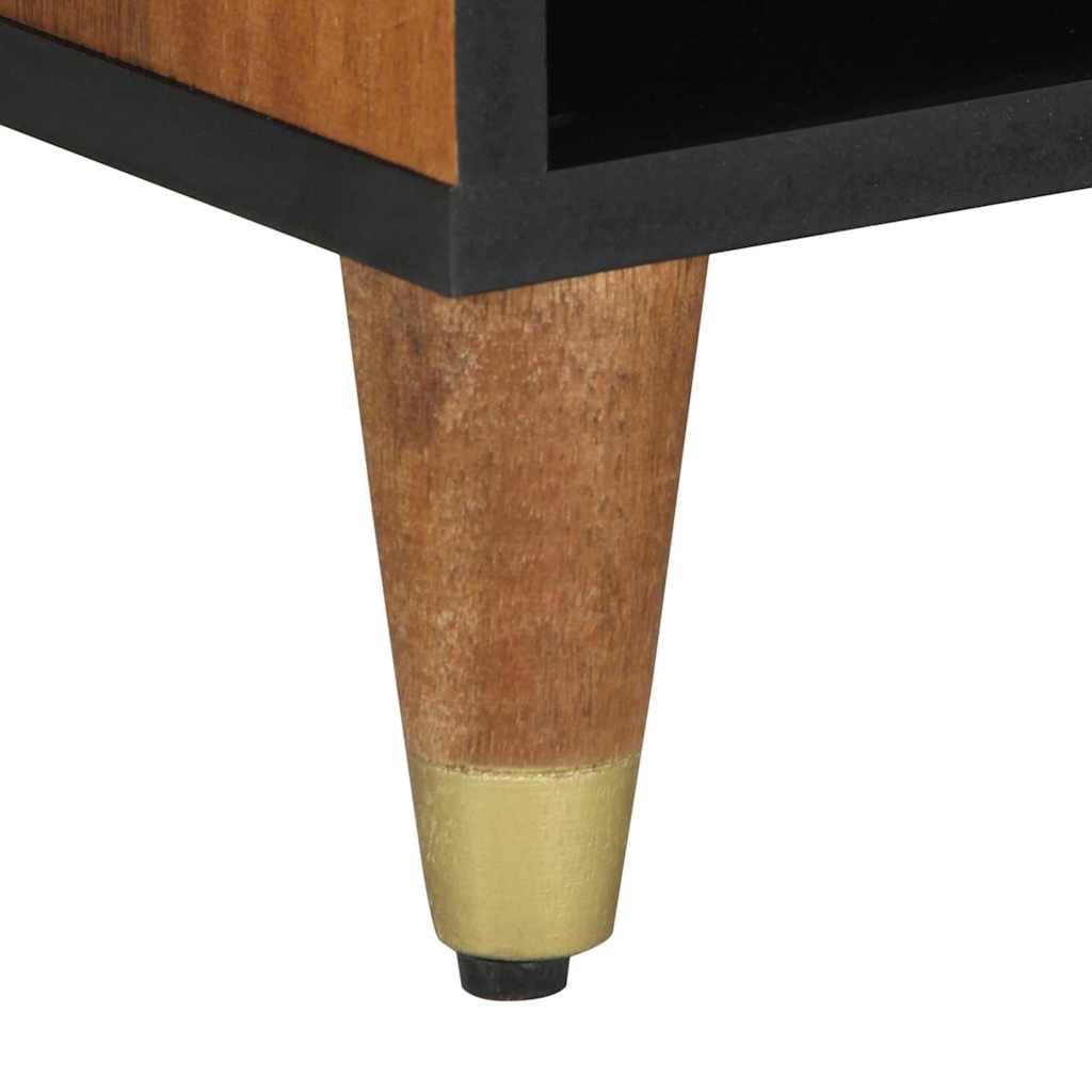 TV ormar Medeno smeđa 80 x 33 x 46 cm Čvrsto drvo manga
