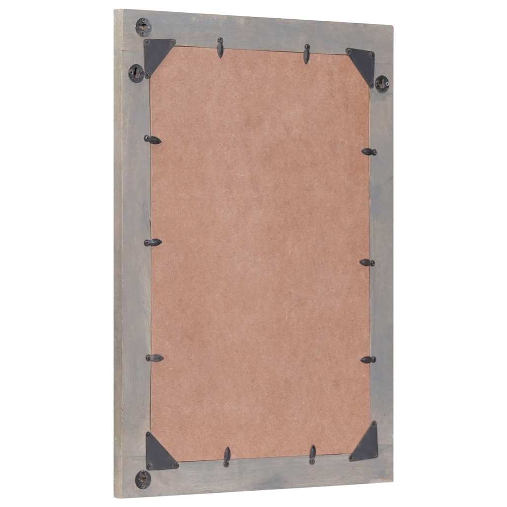 Zrcalo za kupaonicu s ogledalom Siva 70 x 50 x 2,5 cm