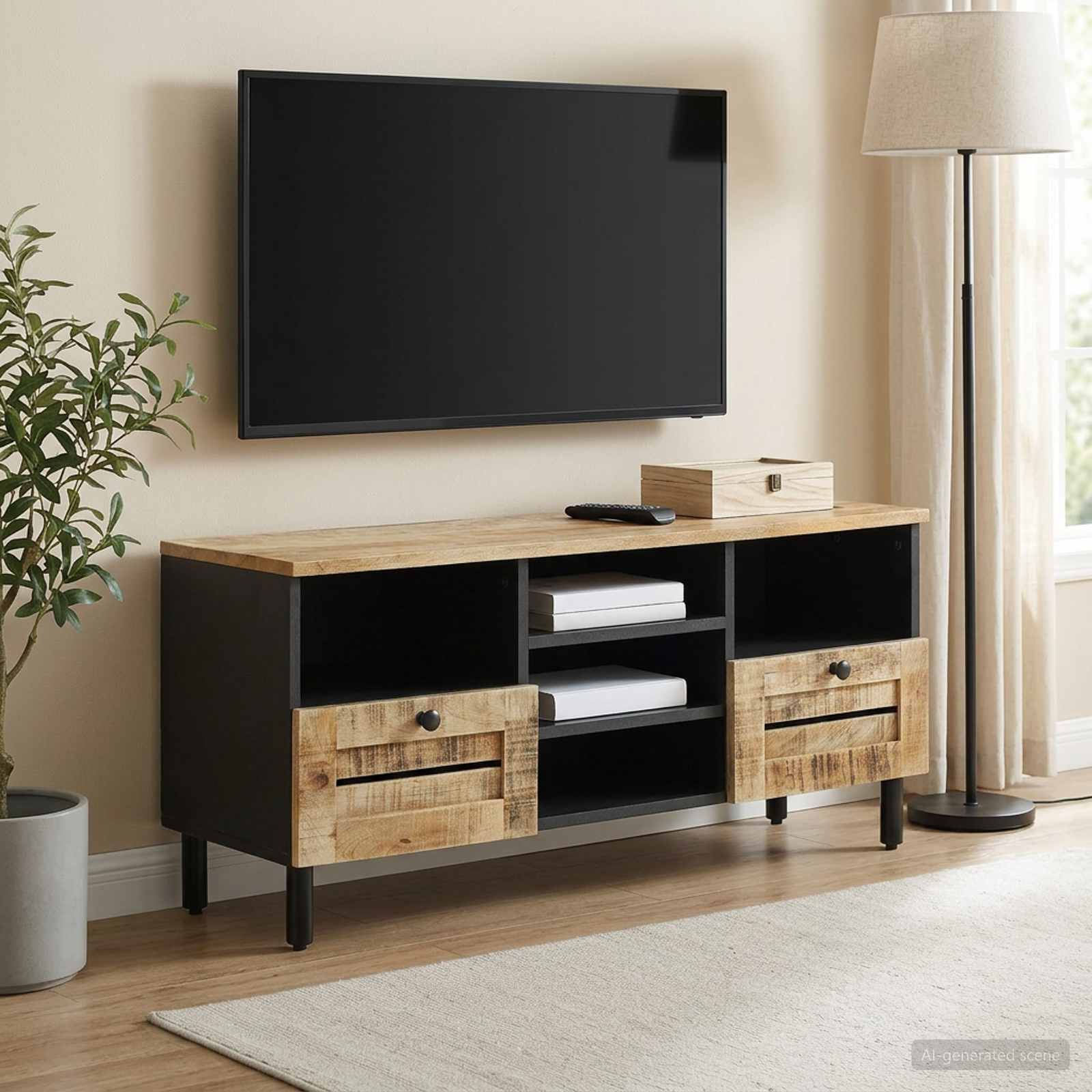 Ormari za skladištenje Prirodna 100 x 33 x 46 cm