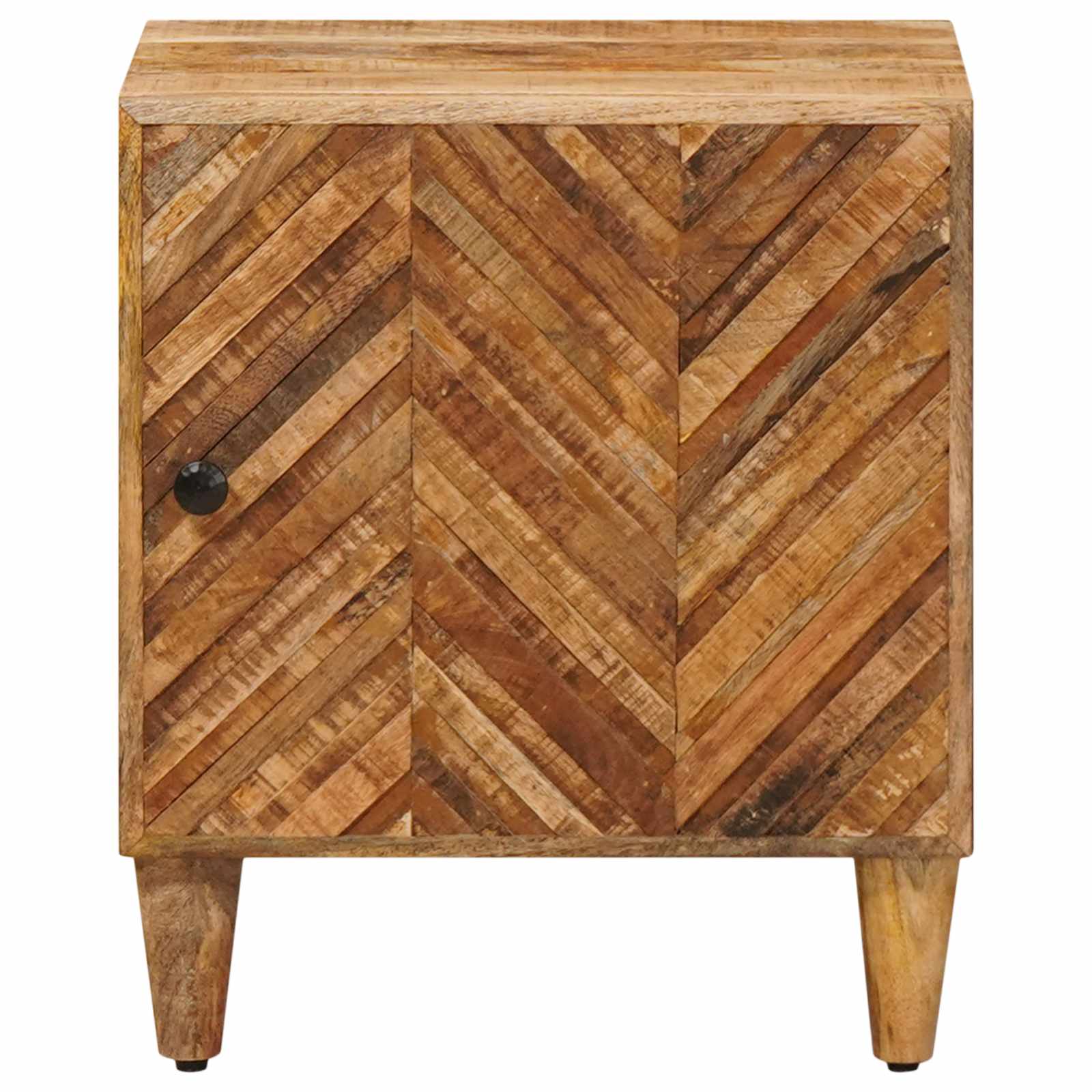 Noćni ormarić 2 pcs Smeđa 40 x 33,5 x 46 cm Čvrsto drvo manga