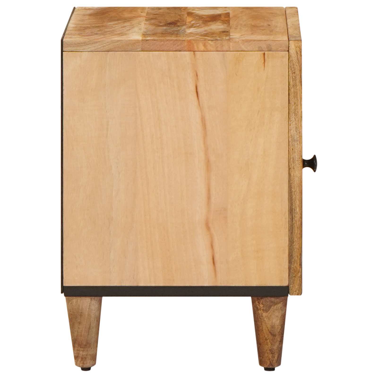 Noćni ormarić 2 pcs Smeđa 40 x 33,5 x 46 cm Čvrsto drvo manga
