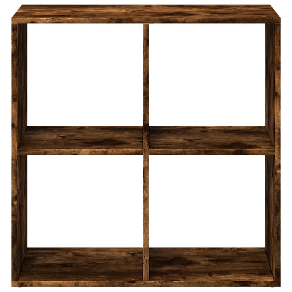 Pregrada / regal za knjige boja hrasta 69,5x29x69,5 cm drveni