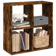 Pregrada / regal za knjige boja hrasta 69,5x29x69,5 cm drveni