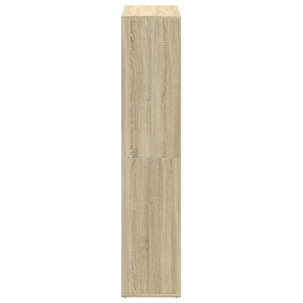 Sobna pregrada / regal za knjige 69,5 x 29 x 137,5 cm drveni