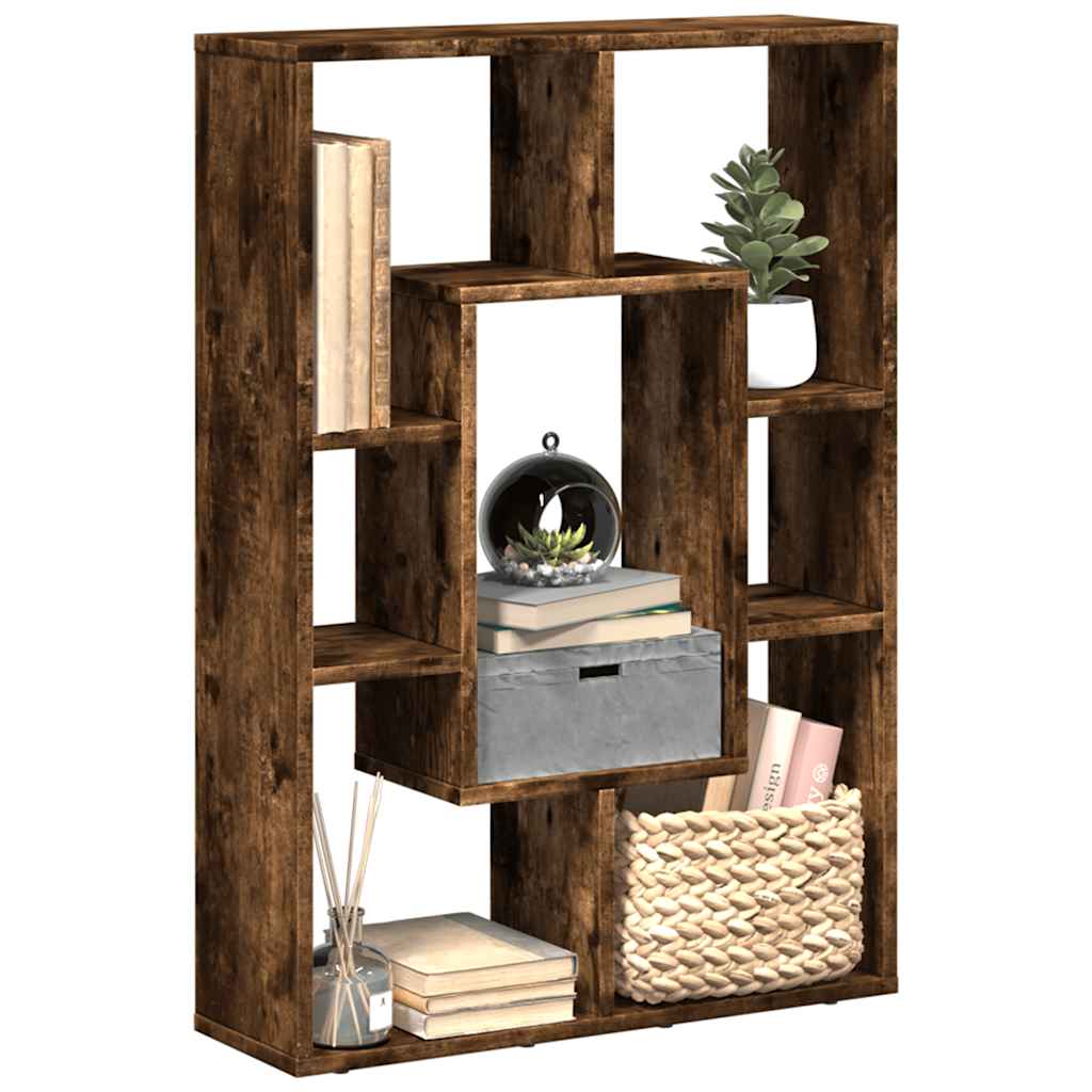 Regal za knjige boja hrasta 63x20x90 cm konstruirano drvo