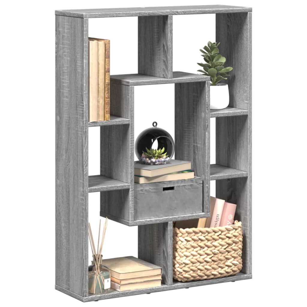 Regal za knjige boja hrasta 63x20x90 cm konstruirano drvo