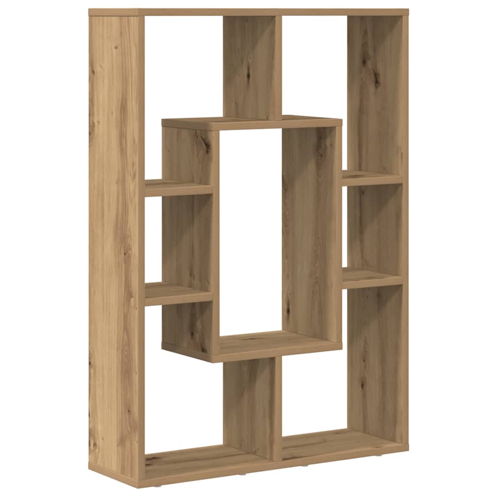 Regal za knjige boja hrasta 63x20x90 cm konstruirano drvo