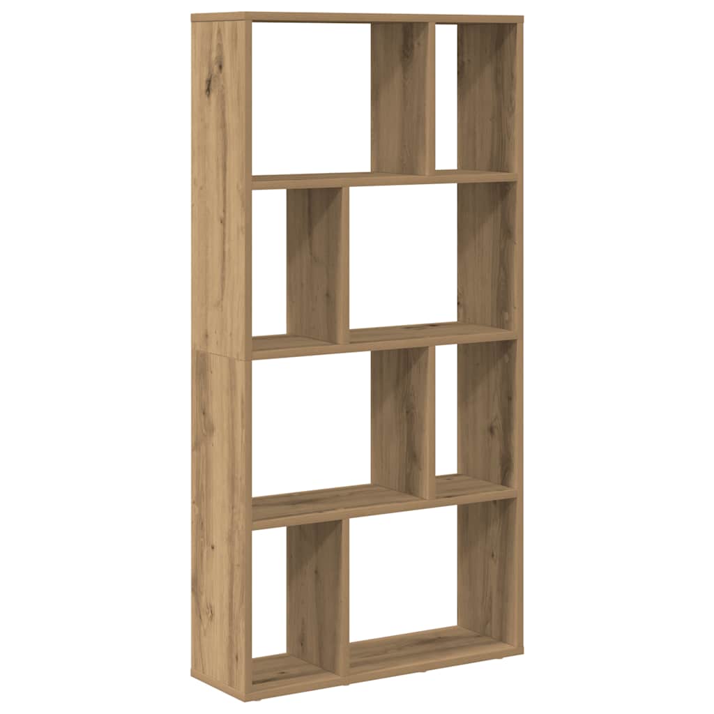 Regal za knjige boja hrasta 60x20x120,5 cm konstruirano drvo