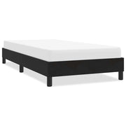 Okvir kreveta bez madraca crni 90x210 cm baršun