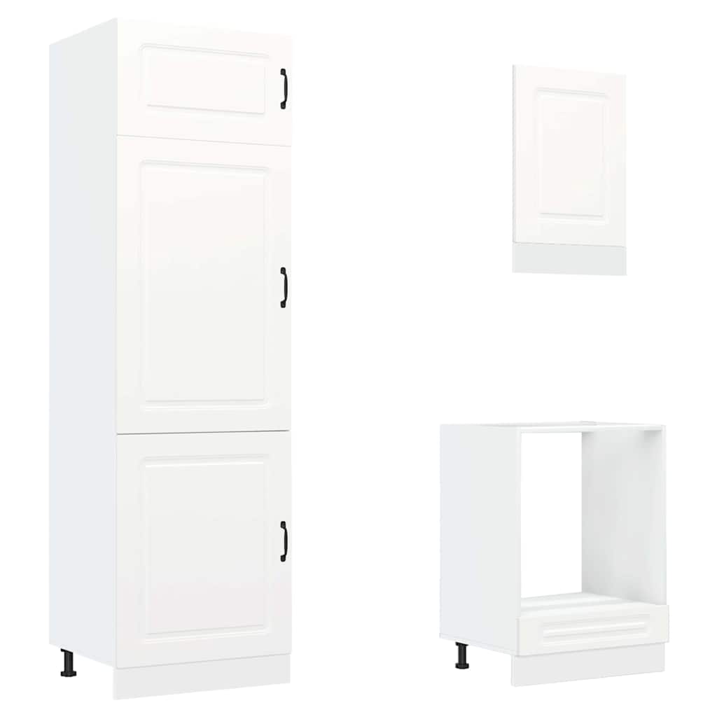 Set kuhinjskih elementa od 7 dijelova "Kalmar" izrađeno drvo