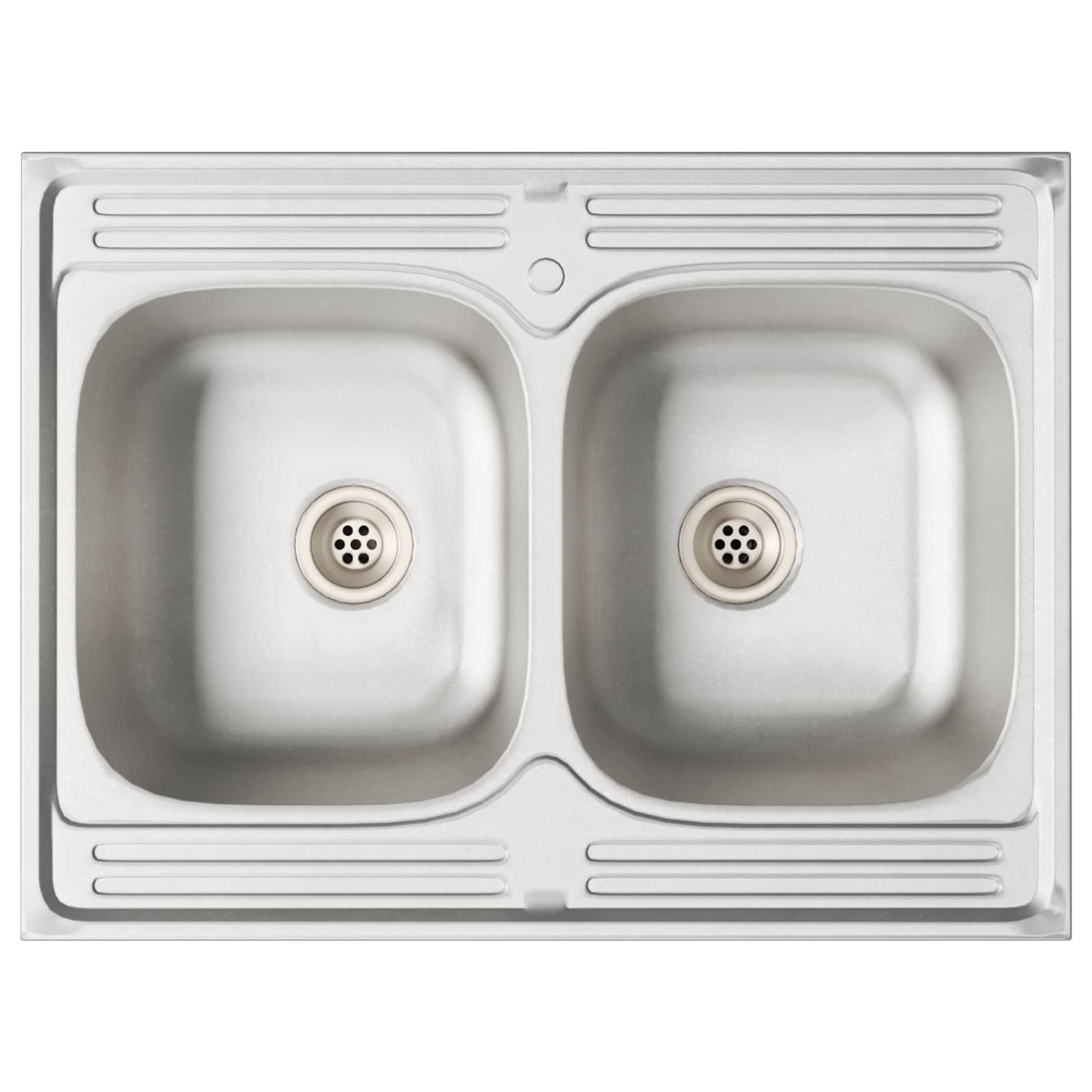 Kuhinjski ormarić za sudoper s pohranom Porto 2 pcs Bijelo