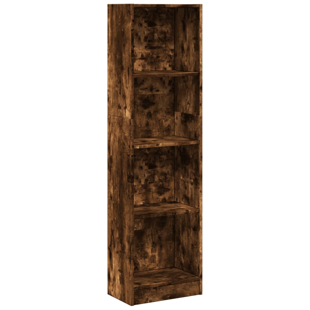 Regal za knjige boja hrasta 40x24x176 cm od konstruiranog drva