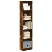 Regal za knjige boja hrasta 40x24x176 cm od konstruiranog drva
