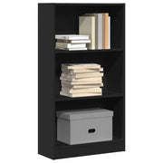 Regal za knjige crni 60x24x109 cm od konstruiranog drva