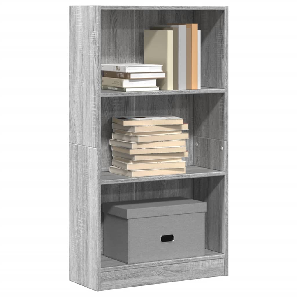 Regal za knjige boja hrasta 60x24x109 cm konstruirano drvo