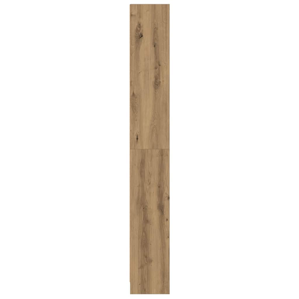 Polica za knjige Artisian hrast 60x24x176 cm Inženjersko drvo