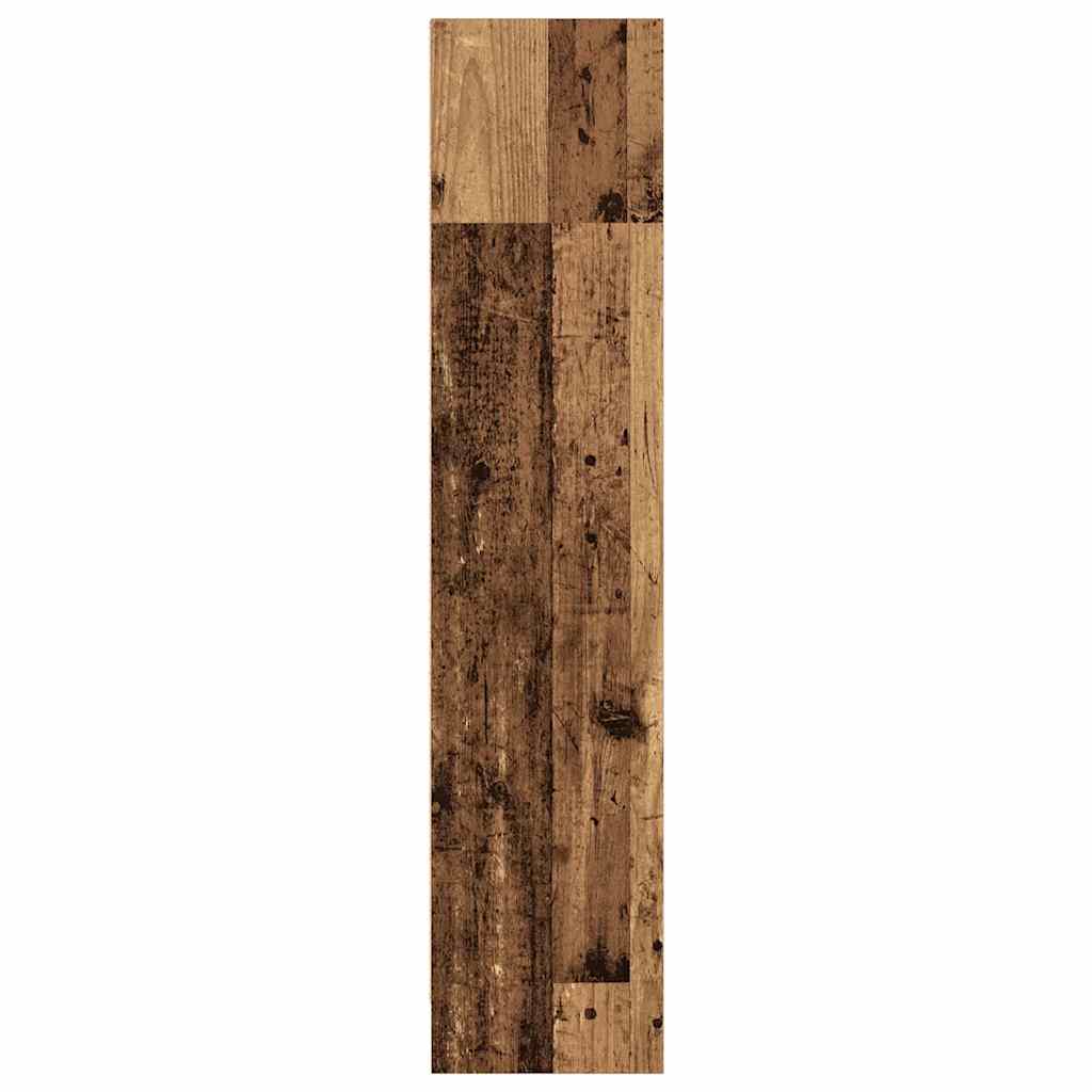 Regal za knjige boja starog drva 80x24x109 cm konstruirano drvo