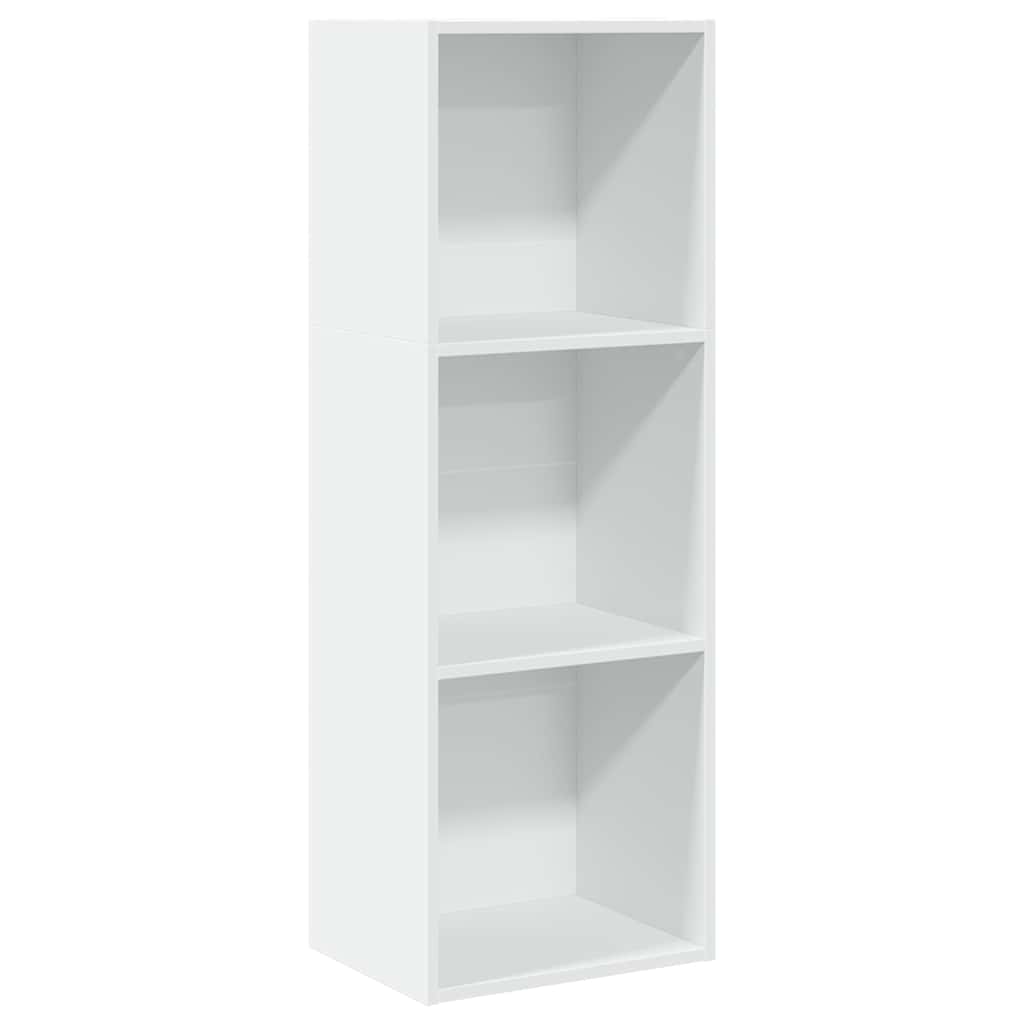 Regal za knjige bijeli 40x30x114 cm od konstruiranog drva