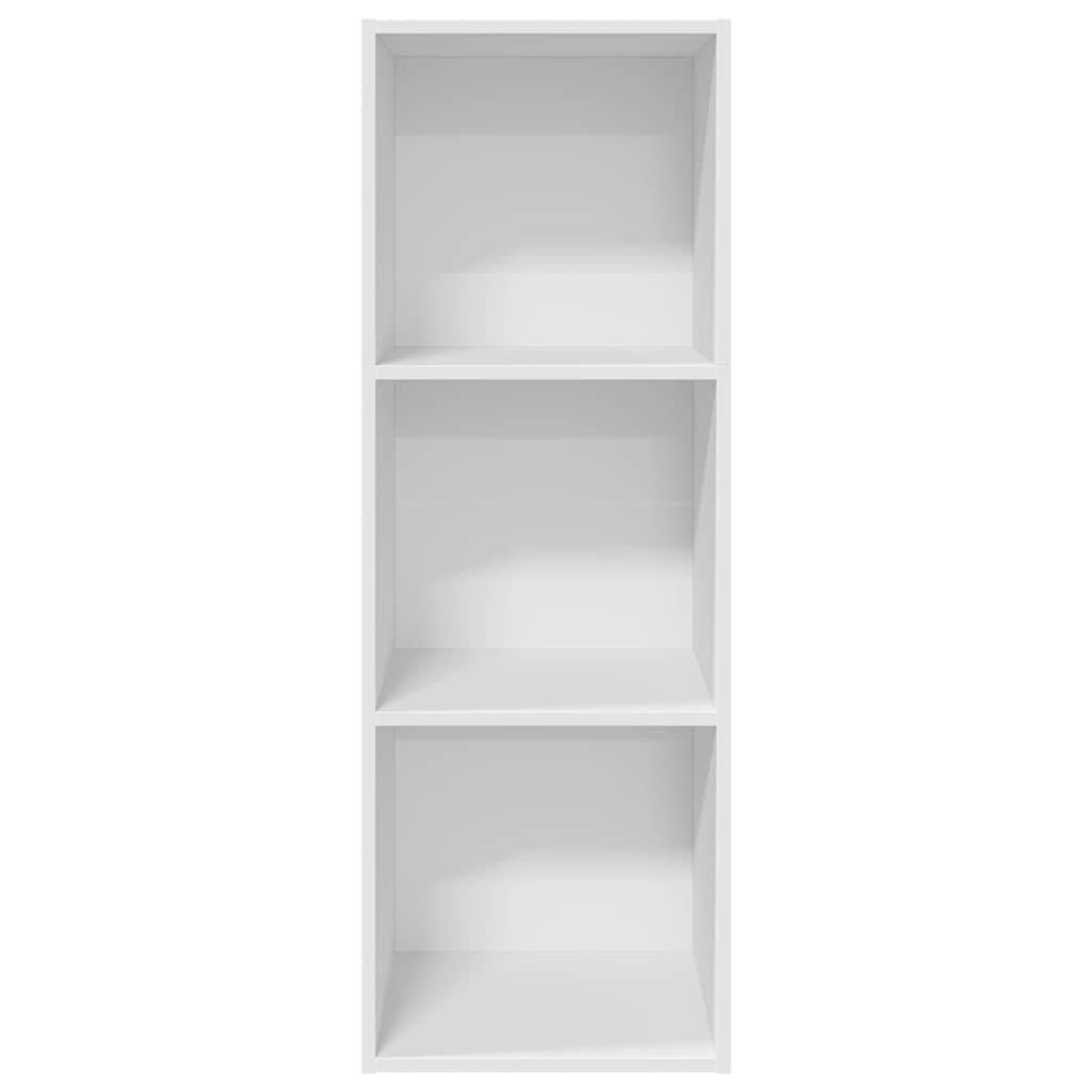Regal za knjige bijeli 40x30x114 cm od konstruiranog drva