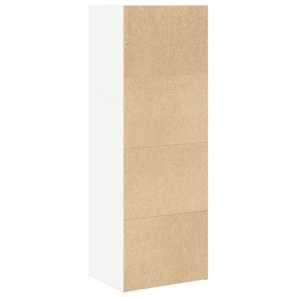 Regal za knjige bijeli 40x30x114 cm od konstruiranog drva