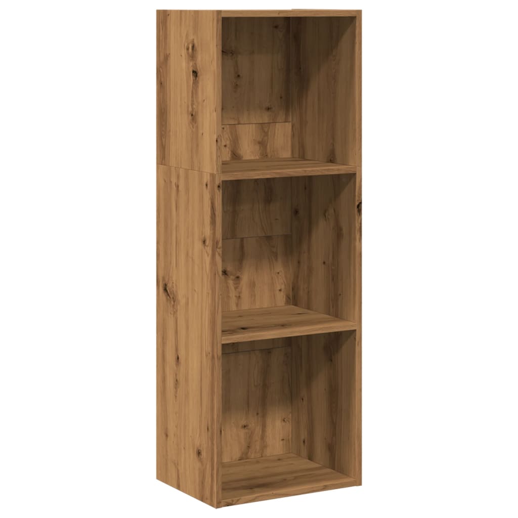 Regal za knjige boja hrasta 40x30x114 cm konstruirano drvo