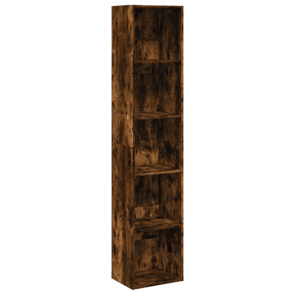 Regal za knjige boja hrasta 40x30x189 cm konstruirano drvo
