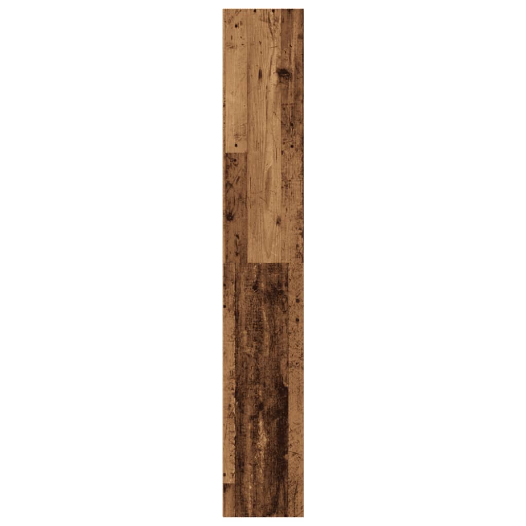 Regal za knjige boja starog drva 40x30x189 cm konstruirano drvo
