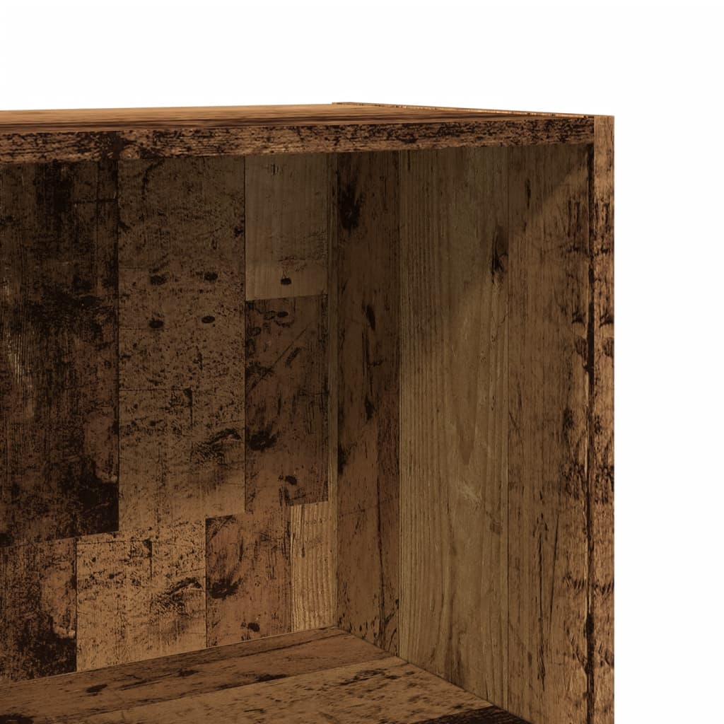 Regal za knjige boja starog drva 40x30x189 cm konstruirano drvo