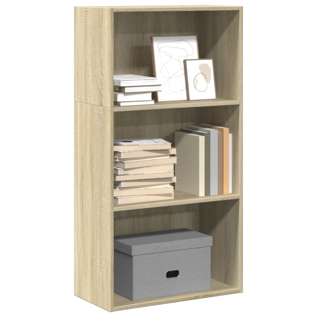 Regal za knjige boja hrasta 60x30x114 cm od konstruiranog drva