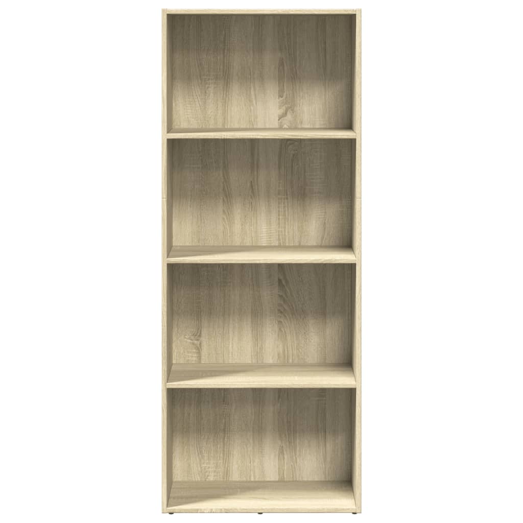 Regal za knjige boja hrasta 60x30x152 cm od konstruiranog drva