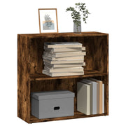 Regal za knjige boja hrasta 80x30x77 cm konstruirano drvo